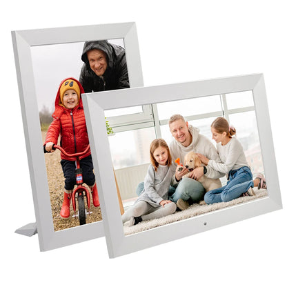 10 Inch Digital Photo Frame | 1280x800 HD IPS | 1080P Video | Music | Calendar | Remote Control