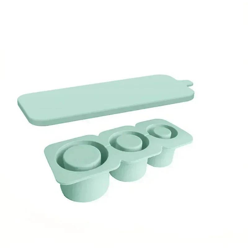 Silicone Ice Cube Mold for Stanley Tumbler – 3-Cube Tray, Reusable & Easy Release