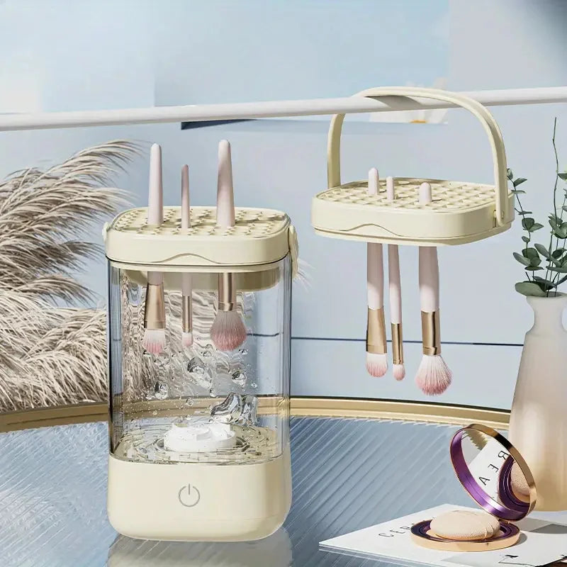 3-in-1 Electric Makeup Brush Cleaner & Dryer with UV Sterilization