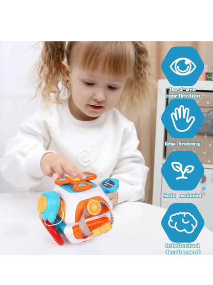 Montessori Sensory Busy Ball – Space-Themed Baby & Toddler Activity Toy