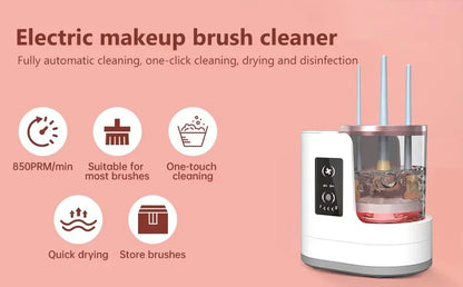 Professional Electric Makeup Brush Cleaner & Dryer Station | USB Plug