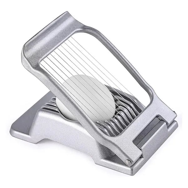 Heavy Duty Aluminium Egg Slicer — Multi-Use Fruit & Egg Dicer