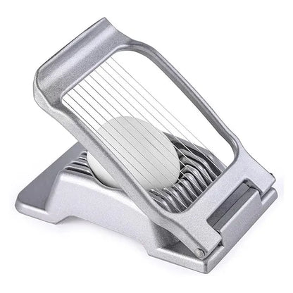 Heavy Duty Aluminium Egg Slicer — Multi-Use Fruit & Egg Dicer