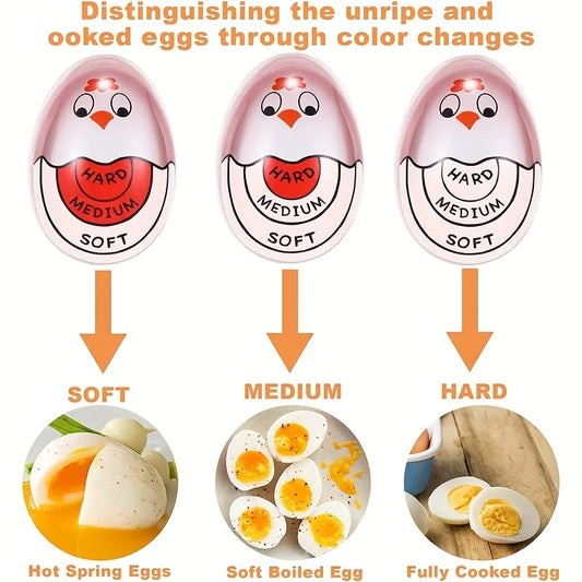 Colour-Changing Egg Timer — Perfect Boiled Eggs Every Time