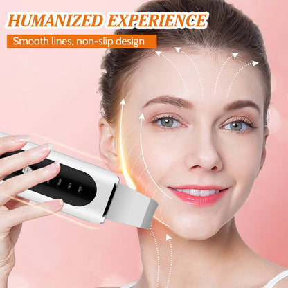 5-in-1 Ultrasonic Skin Scrubber & LED Facial Cleansing Device