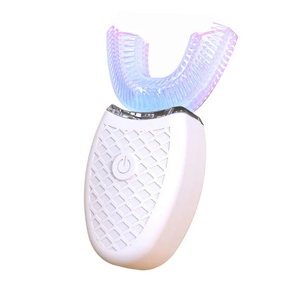 Electric U-Shaped Toothbrush for Adults – 360° Whitening & Gum Care