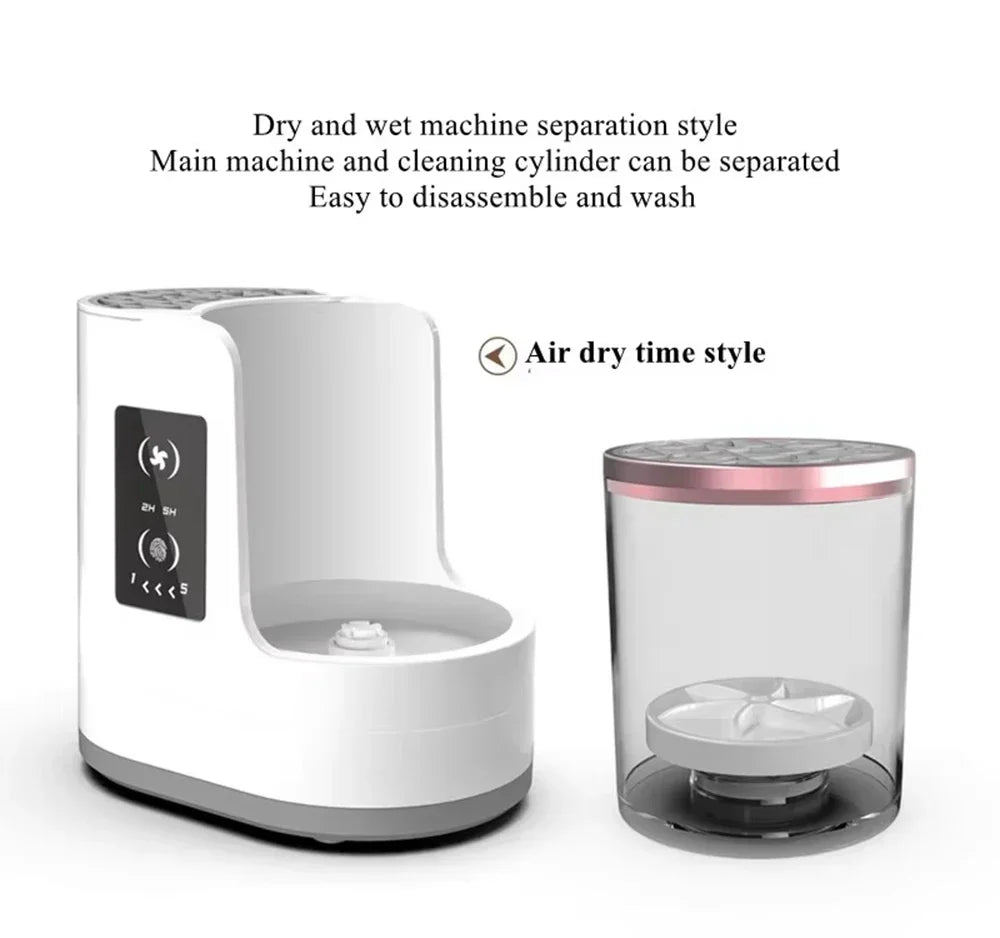 Professional Electric Makeup Brush Cleaner & Dryer Station | USB Plug