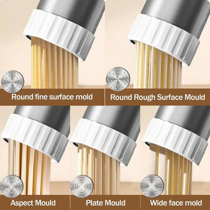 Electric Cordless Noodle Maker – 5 Shapes | Portable Handheld Press