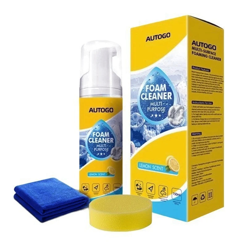 4-in-1 Multi-Enzyme Foam Cleaner — All-Purpose No-Rinse Deep Clean Spray