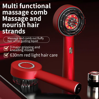 Electric Vibration Scalp Massager & Hair Growth Comb