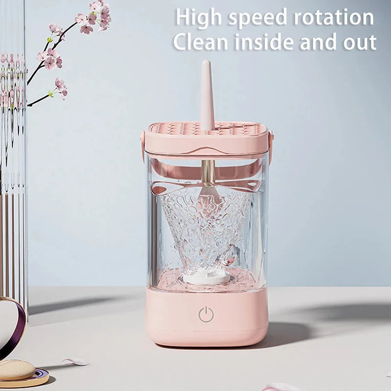 3-in-1 Electric Makeup Brush Cleaner & Dryer with UV Sterilization