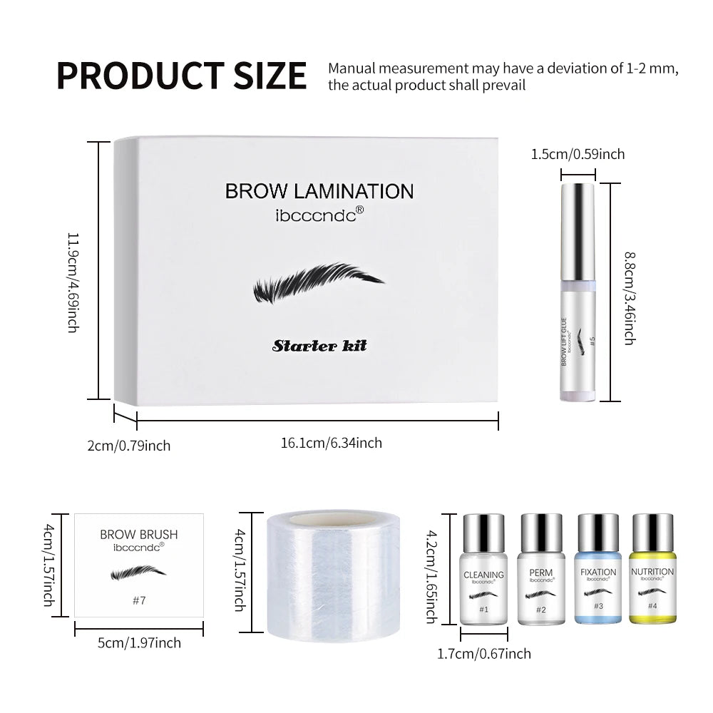 DIY Brow Lamination Kit — Professional At-Home Eyebrow Perm