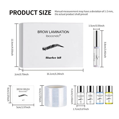 DIY Brow Lamination Kit — Professional At-Home Eyebrow Perm