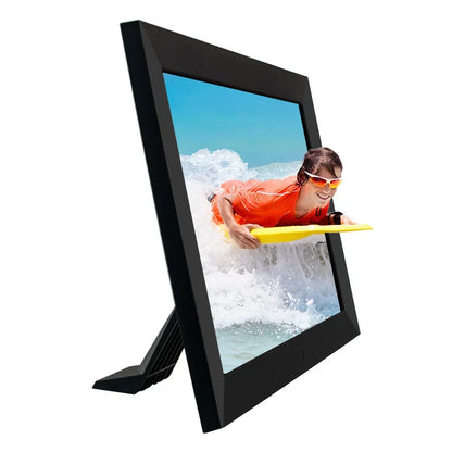 10 Inch Digital Photo Frame | 1280x800 HD IPS | 1080P Video | Music | Calendar | Remote Control