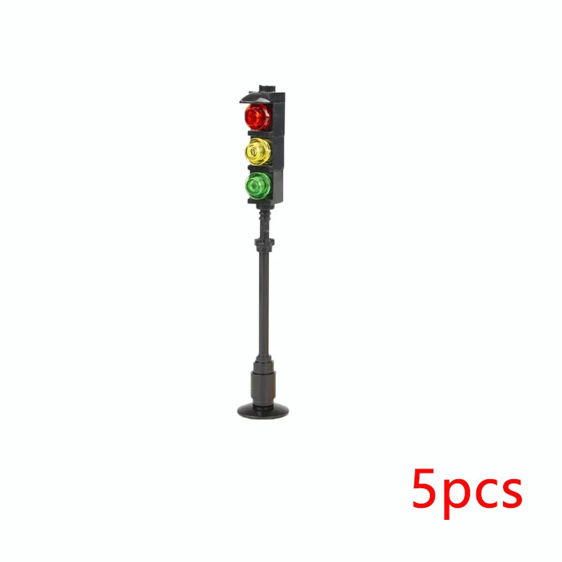 MOC City Series Scene Building Blocks Flower Shop Garden white poplar Men's restroom DIY Kids Toys Park Bench Street Lamp Toys