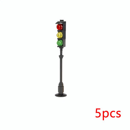 MOC City Series Scene Building Blocks Flower Shop Garden white poplar Men's restroom DIY Kids Toys Park Bench Street Lamp Toys