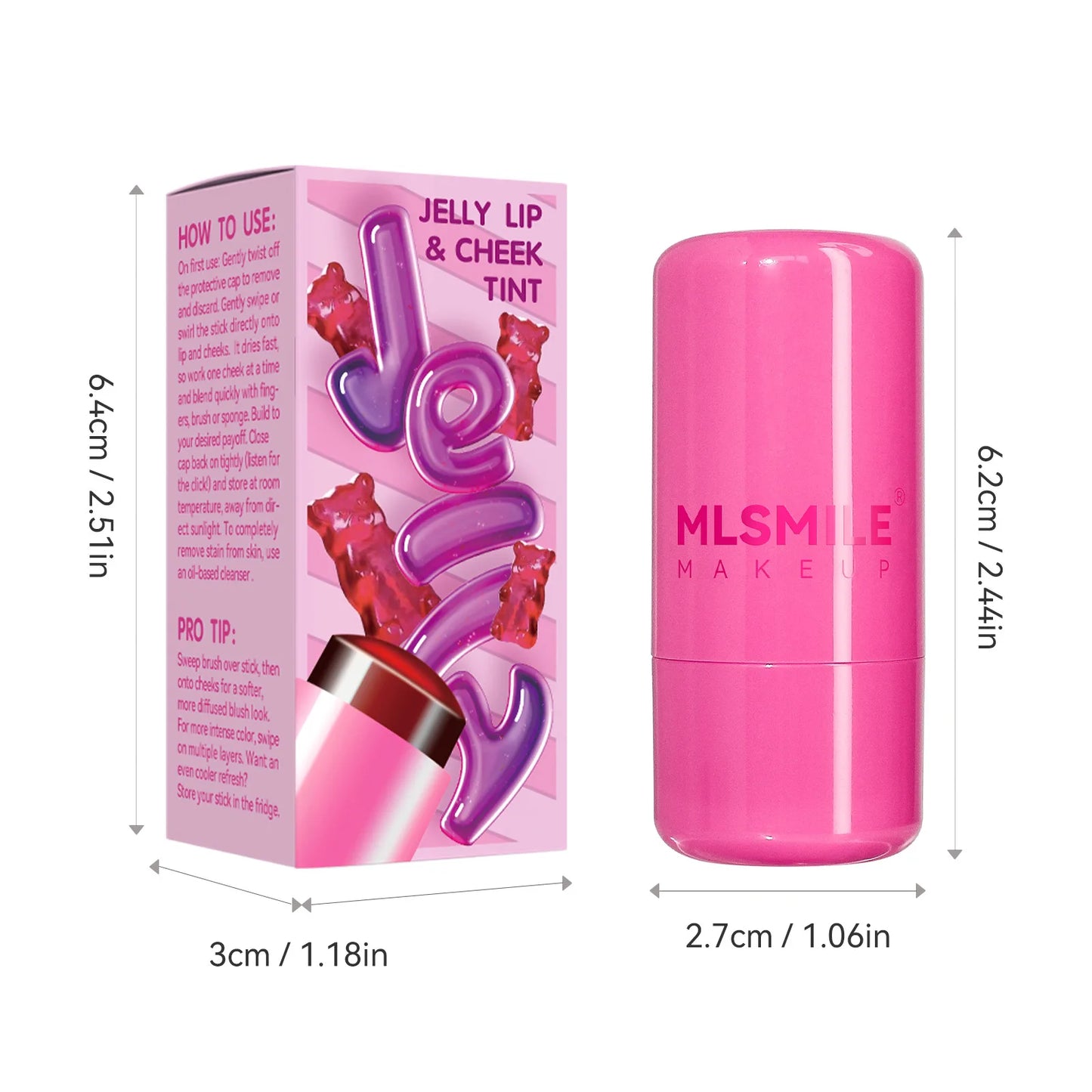 Water Jelly Tint Stick — Lip & Cheek Stain