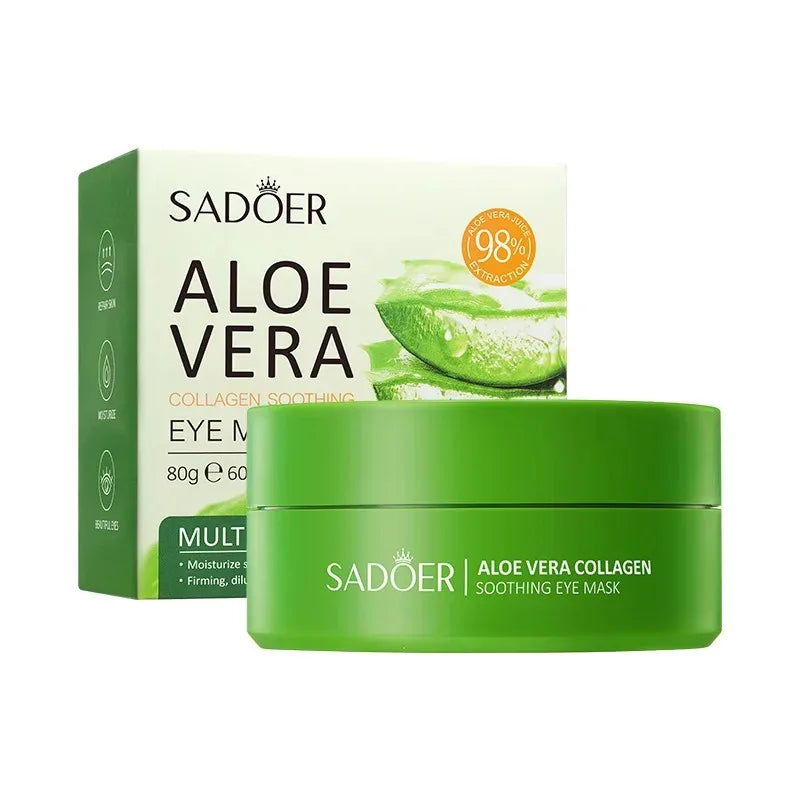 Aloe Vera & Collagen Eye Masks — 60 Pairs