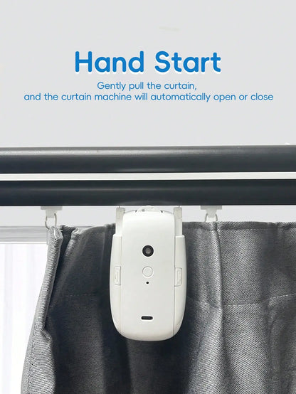 Smart Automatic Curtain Opener – Remote & App Controlled Motor