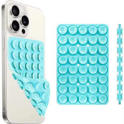Silicone Suction Cup Phone Mount – Double-Sided Hands-Free Grip | Selfie & Video Holder | iPhone & Android