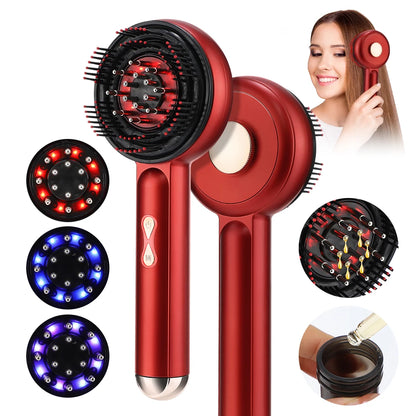 Electric Vibration Scalp Massager & Hair Growth Comb