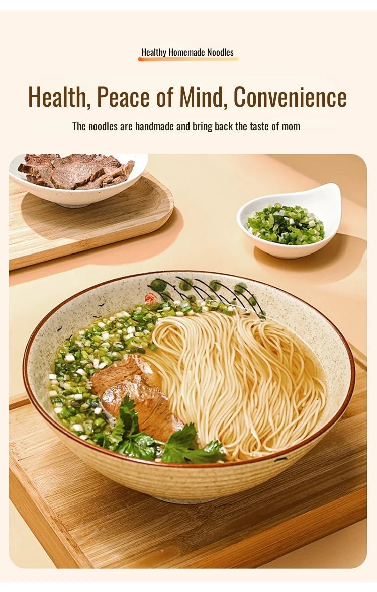 Electric Cordless Noodle Maker – 5 Shapes | Portable Handheld Press