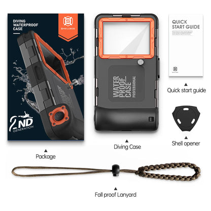 IP68 Waterproof Phone Case 15m/50ft – Universal 6.9" | Diving & Underwater Photography