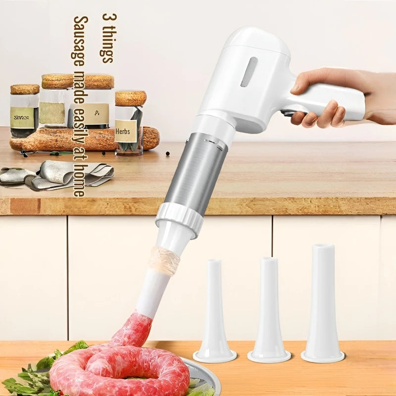 Electric Cordless Noodle Maker – 5 Shapes | Portable Handheld Press