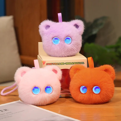 AI Intelligent Cat Plush Toy Voice Conversation Wifi Interactive Smart Robot Doll Emotional Companionship Overseas Edition