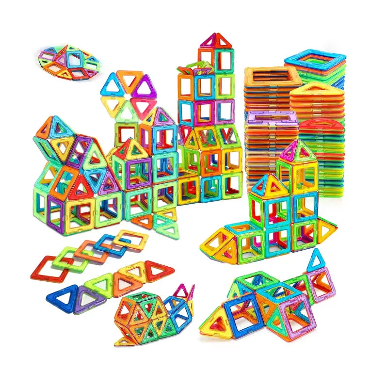 Magnetic Building Blocks DIY Magnets Toys Medium Size STEM Toys Construction Toys Learning Educational Magnet Toys