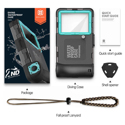 IP68 Waterproof Phone Case 15m/50ft – Universal 6.9" | Diving & Underwater Photography