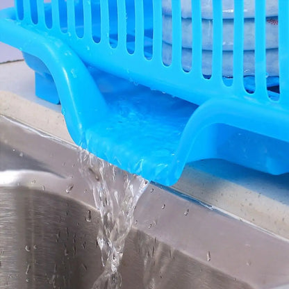 Dish Drying Rack with Drain Board – Countertop Kitchen Organiser