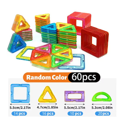 Magnetic Building Blocks DIY Magnets Toys Medium Size STEM Toys Construction Toys Learning Educational Magnet Toys