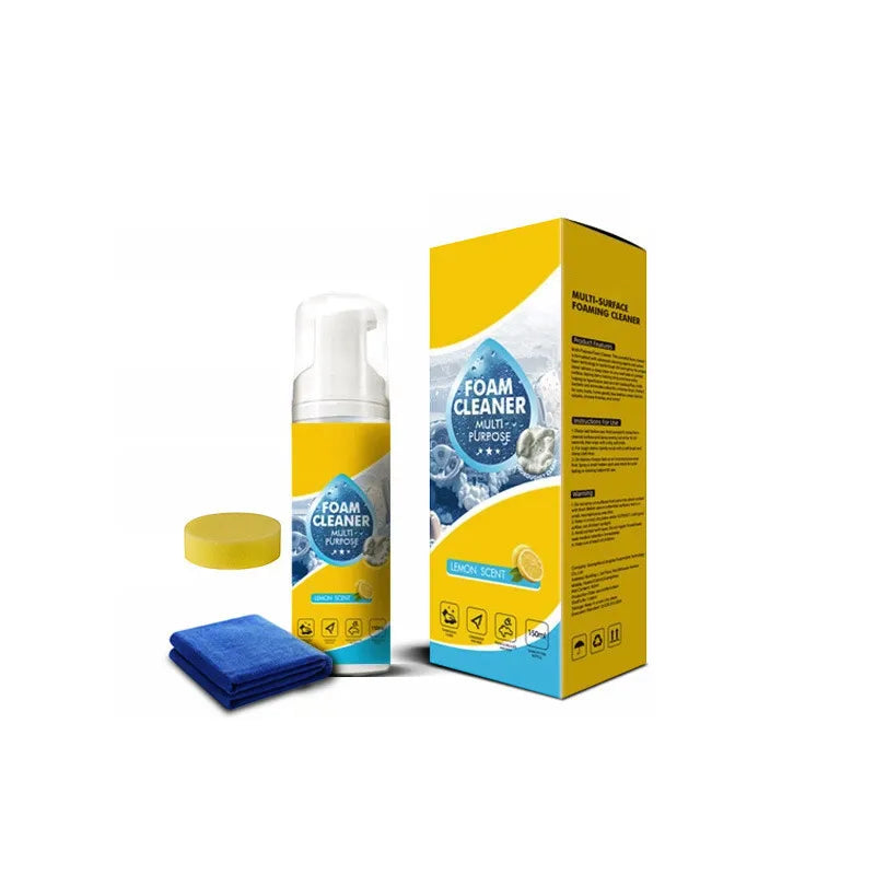 4-in-1 Multi-Enzyme Foam Cleaner — All-Purpose No-Rinse Deep Clean Spray