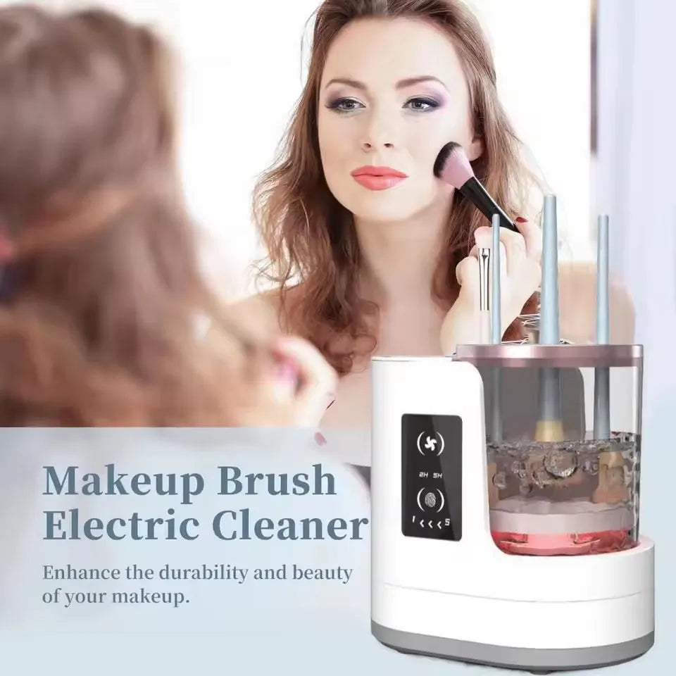 Professional Electric Makeup Brush Cleaner & Dryer Station | USB Plug