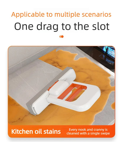 Primeza Mini Mop | Retractable Wet & Dry Cleaning Mop for Kitchen, Bathroom & Car