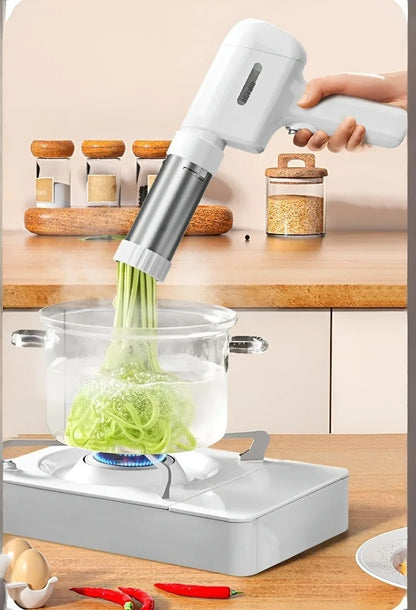 Electric Cordless Noodle Maker – 5 Shapes | Portable Handheld Press