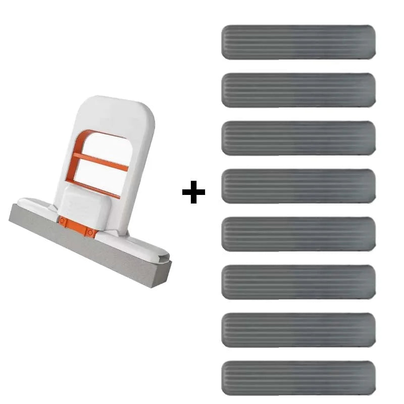 Primeza Mini Mop | Retractable Wet & Dry Cleaning Mop for Kitchen, Bathroom & Car