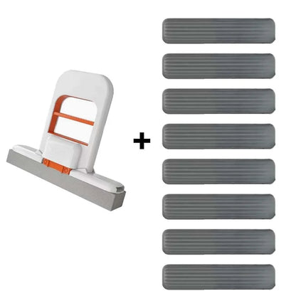 Primeza Mini Mop | Retractable Wet & Dry Cleaning Mop for Kitchen, Bathroom & Car