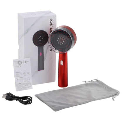 Electric Vibration Scalp Massager & Hair Growth Comb