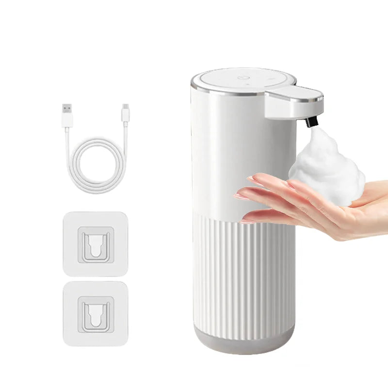 380ML Touchless Automatic Soap Dispenser – Foam & Gel, 4-Speed, IPX5 Waterproof