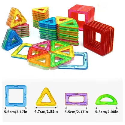 Magnetic Building Blocks DIY Magnets Toys Medium Size STEM Toys Construction Toys Learning Educational Magnet Toys