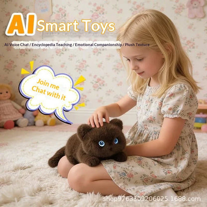 Intelligent Ai Talking Plush Toy In Stock Cute Stuffed Doll Interactive Desk Companion Soft Stuffed Animal Best Friend Gift
