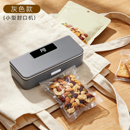 Rechargeable Mini Bag Sealer with Cutter & Magnet