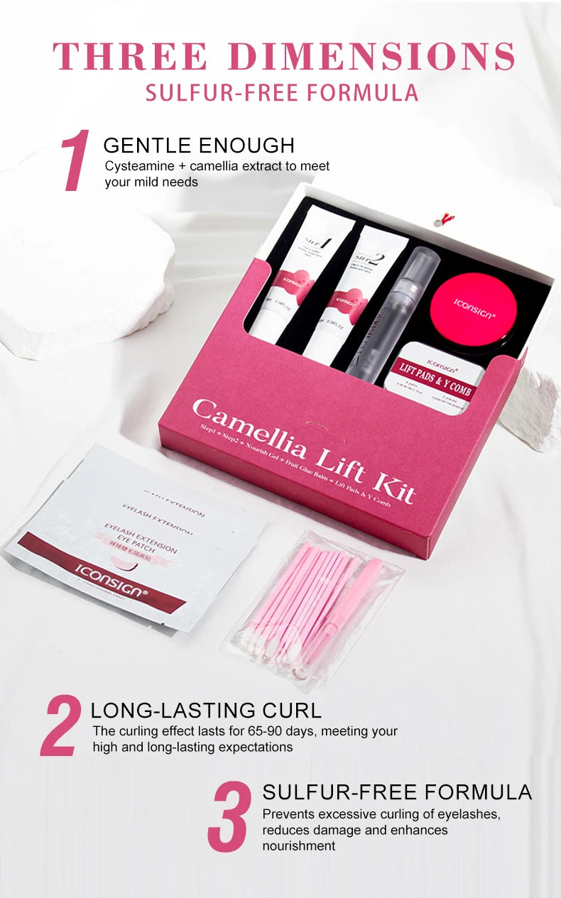 Semi-Permanent Lash Lift & Lamination Kit