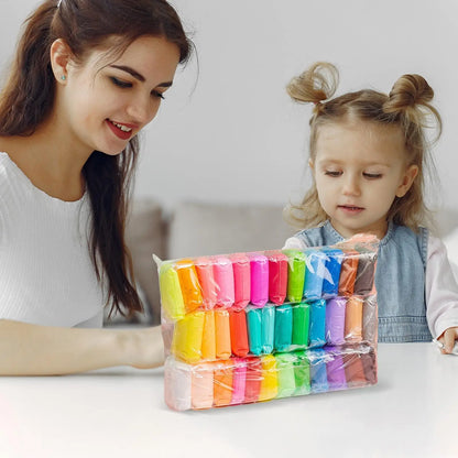 Air Dry Clay Set – 12, 24 & 36 Colors Super Light Modeling Clay for Kids & Adults