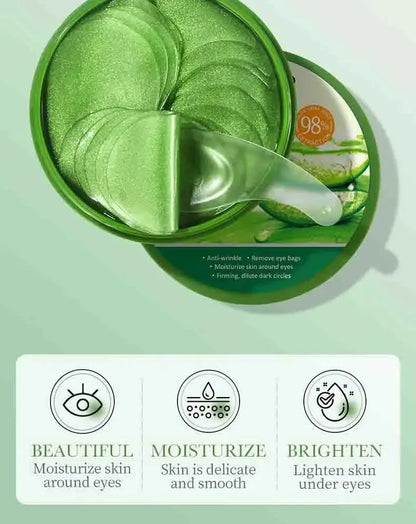 Aloe Vera & Collagen Eye Masks — 60 Pairs