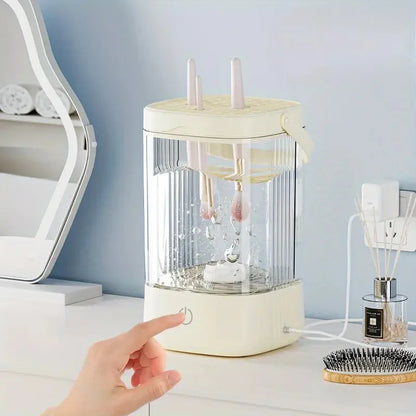 3-in-1 Electric Makeup Brush Cleaner & Dryer with UV Sterilization
