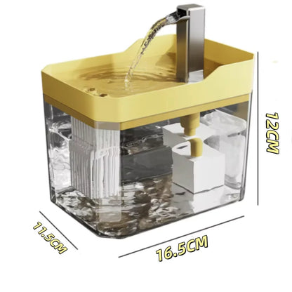 USB Cat Water Fountain with Auto Filter & Anti-Dry Pump