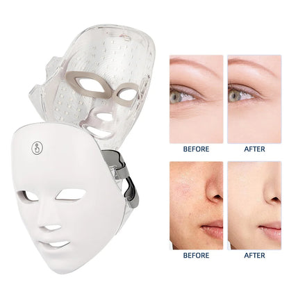 7-Color LED Photon Therapy Face Mask